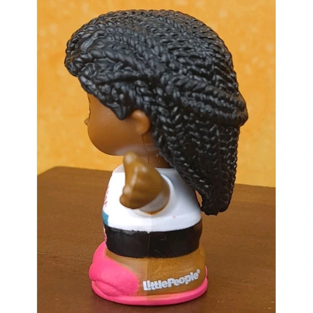 Fisher Price Little‎ People African American Barbie With Pet Kitty Cat 2022